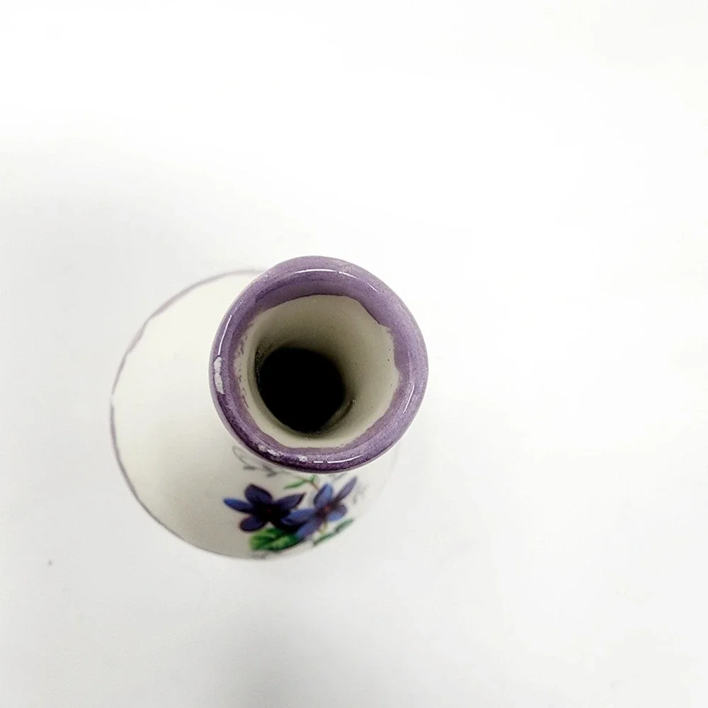 Wild Violets Vintage‎ Ceramic Bud Vase The Craft Shop Intercourse PA